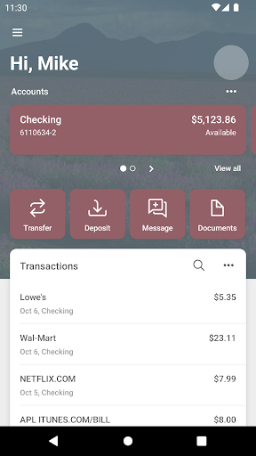 FNBCortez Mobile Screen 2
