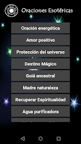 Screenshot 1 Oraciones Esotéricas- El poder android