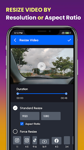 Resize Video, Compress & Crop Screen 2