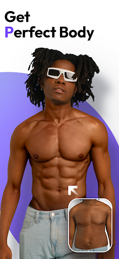 Android application Nufa: AI Photo & Body Editor screenshort