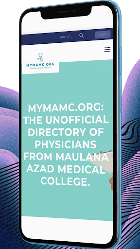 Android application MyMAMC screenshort