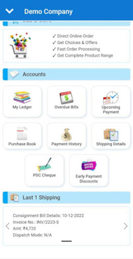 Smart Care Customer App Screen 2