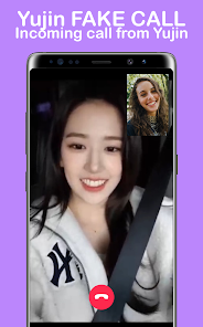 Captura 3 IVE Yujin Fake Call android