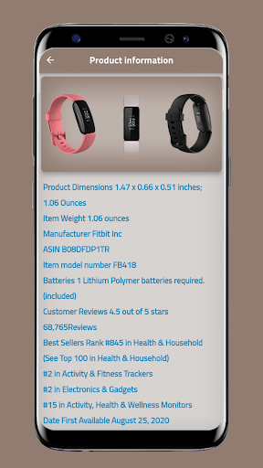 Fitbit Inspire 2 Guide Screen 3