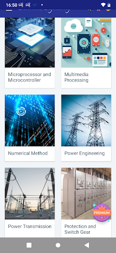 Screenshot of Electronics Engineering