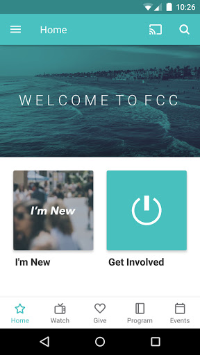 Android application FCCHB screenshort