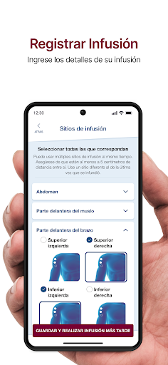 Hizentra App Argentina Screen 2
