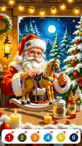 Christmas Paint by Numbers screenshot 5