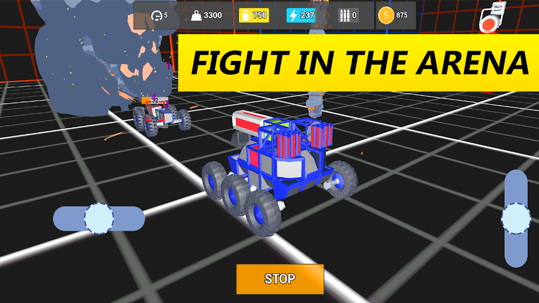 Car Battle Arena Builder 1.0 APK + Mod (Unlimited money) untuk android