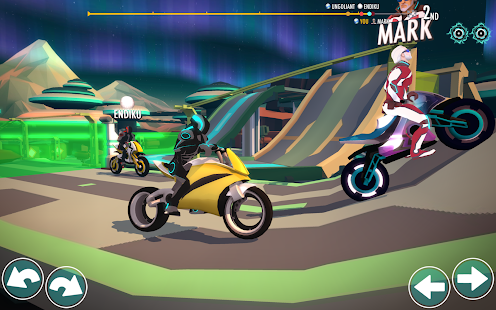 Gravity Rider: Space Bike Race Screenshot