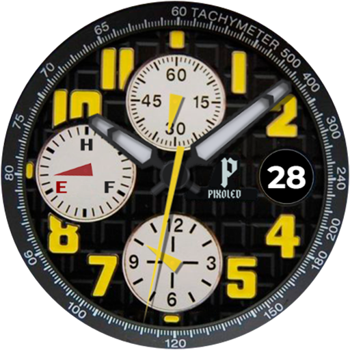 PD1 analog watch classic - AppWisp.com