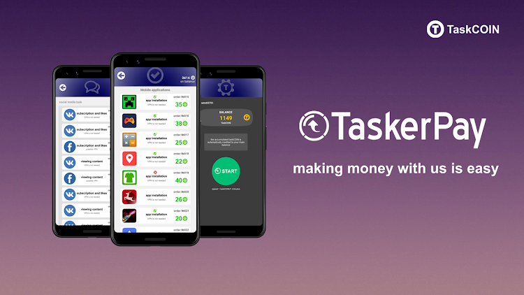 TaskerPay - simple earnings - New - (Android)
