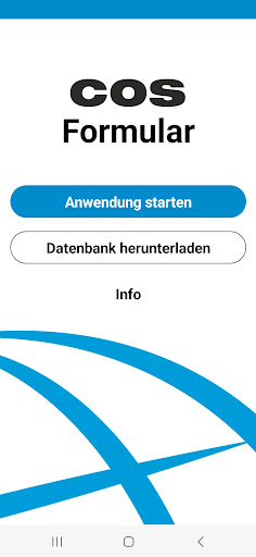 Android application COS Formular screenshort