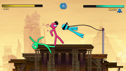 Screenshot 13 Stickman Fighter: Juegos de Lu android