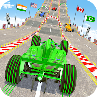 GT Car Stunts Formula Car Game