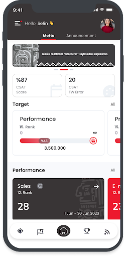 Android application Motivist - Trenkwalder screenshort
