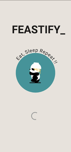 Android application Feastify screenshort