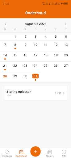 Service App Screen 3