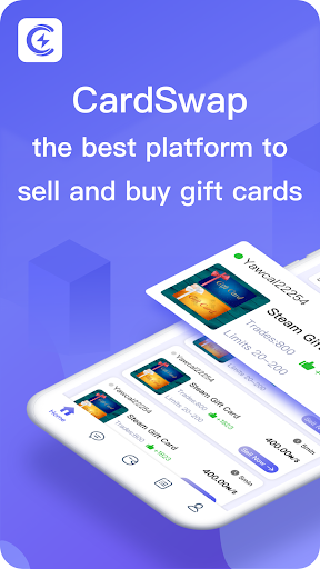 Android application CardSwap: Buy-Sell Gift Cards screenshort