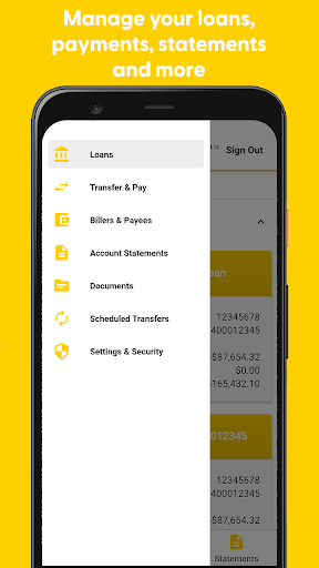 AAA Financial Mobile Access Screen 2