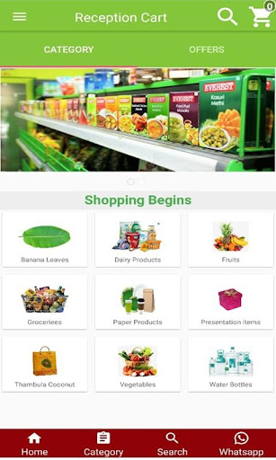 Reception Cart Screenshot 2 - AppWisp.com