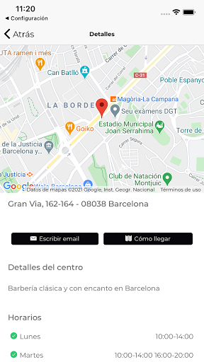 Ballester Barber-Shop Screen 3