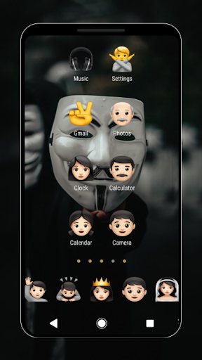 Faceicon Pack Theme Screen 3
