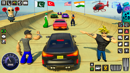 GT Car Stunts Car Driving Game Screen 2