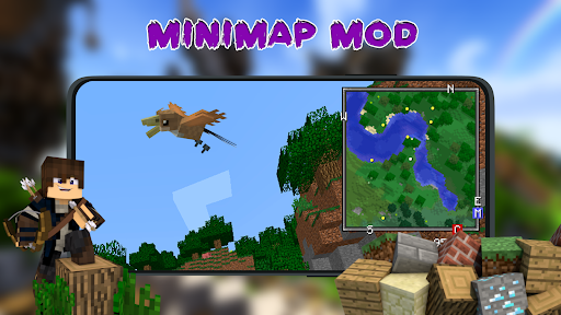 Minimap Mod For Minecraft PE Screen 3