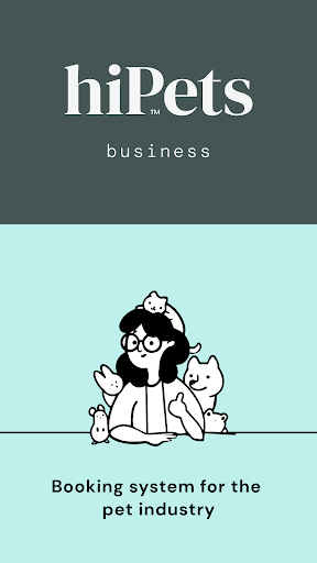 Android application hiPets Biz screenshort
