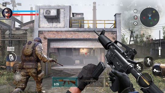 Call of Warfare FPS War Duty MOD APK (GOD MODE/DUMB ENEMY) 2