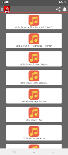 Otile Brown Songs Screen 3