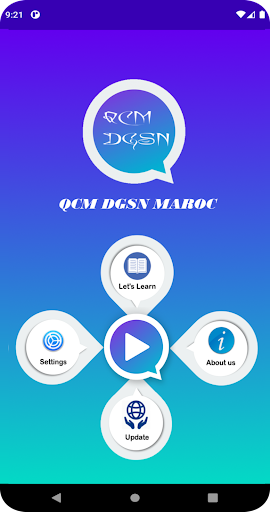 Android application Qcm Dgsn Maroc screenshort