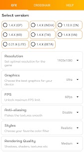 GFX Tool Pro – APK Game Booster (Berbayar/Ditambal) 1