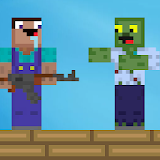 Noob vs zombie: Shooting Game icon