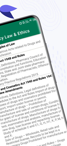 Pharmacy Law & Ethics Notes Screen 3