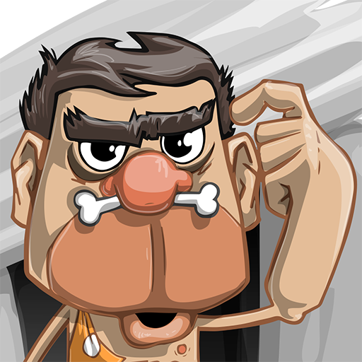 Just hard game - puzzle logo