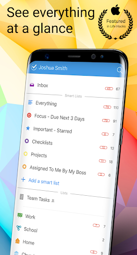 Android application Todo Cloud: To-Do List & Tasks screenshort