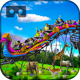 Safari Roller Coaster Ride VR icon