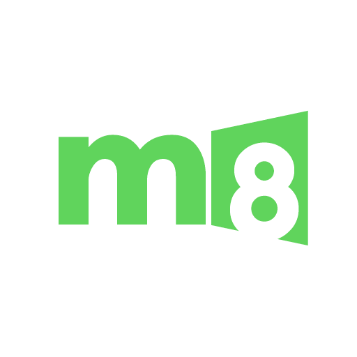 m8 logo