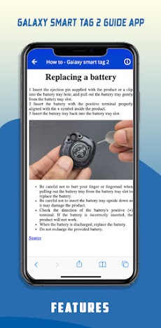 Galaxy smart tag 2 app guideのおすすめ画像3