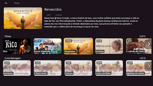 Android application Feliz7Play TV screenshort