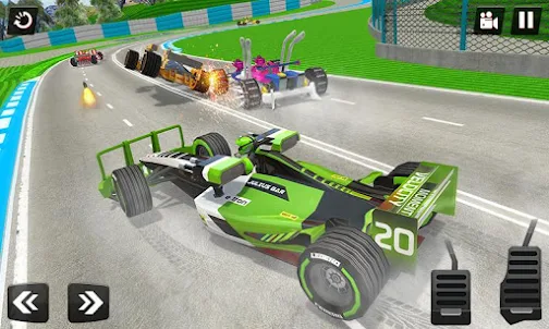 Formula Car Crash Racing