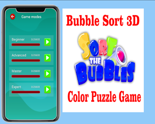 Bubble Sort 3D - Color Puzzle Game