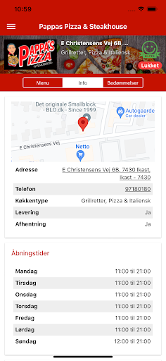 Pappas Pizza & Steakhouse Screen 2