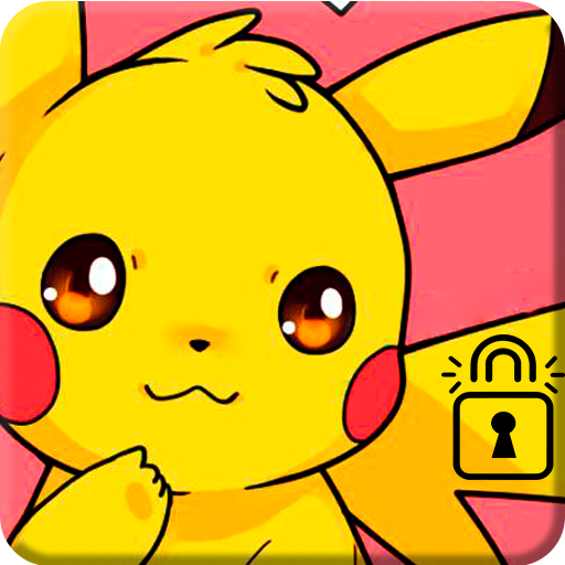 Cute Little Pika Kawaii Anime Screen Lock Download on Windows
