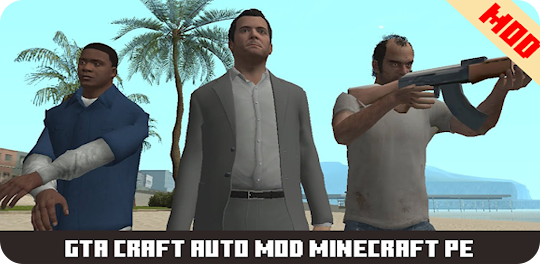 GTA Craft Theft mod MCPE