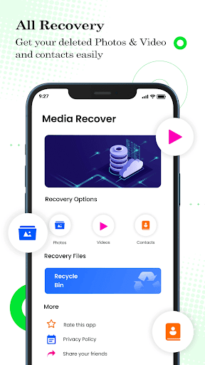 All Recovery : Photos & Videos Screen 2