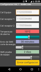 Configuracion HAL01