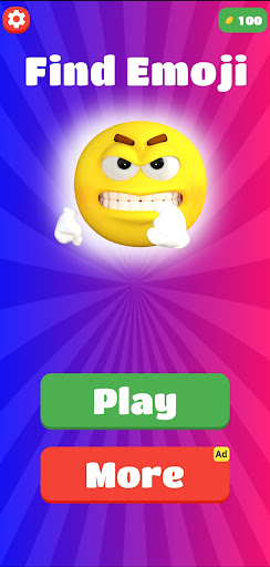 Android application Emoji Quiz -Find Odd Emoji Out screenshort